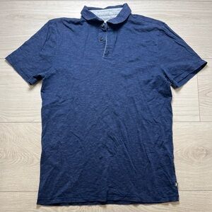 Toad &CO Slim Fit Polo Shirt Made In Turkey Navy Men’s Size Medium